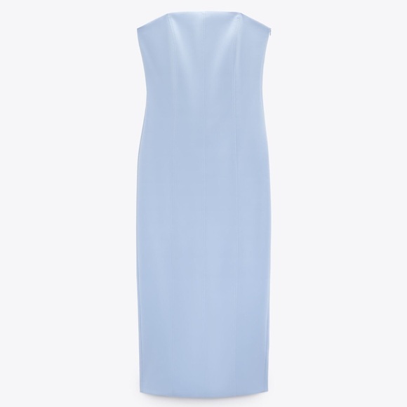 ZARA - Formal Dress - Blue - Small - Picture 5 of 6